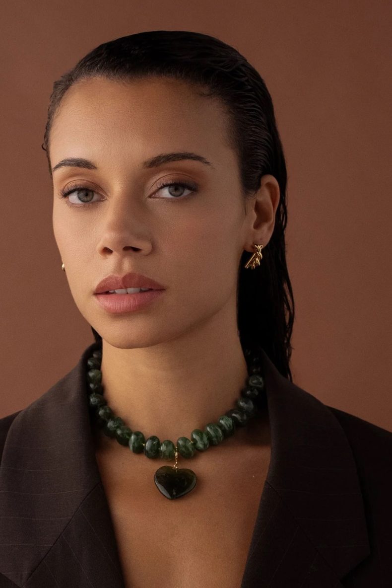 Bohm Paris Gold Stud Bar & Twist Earrings