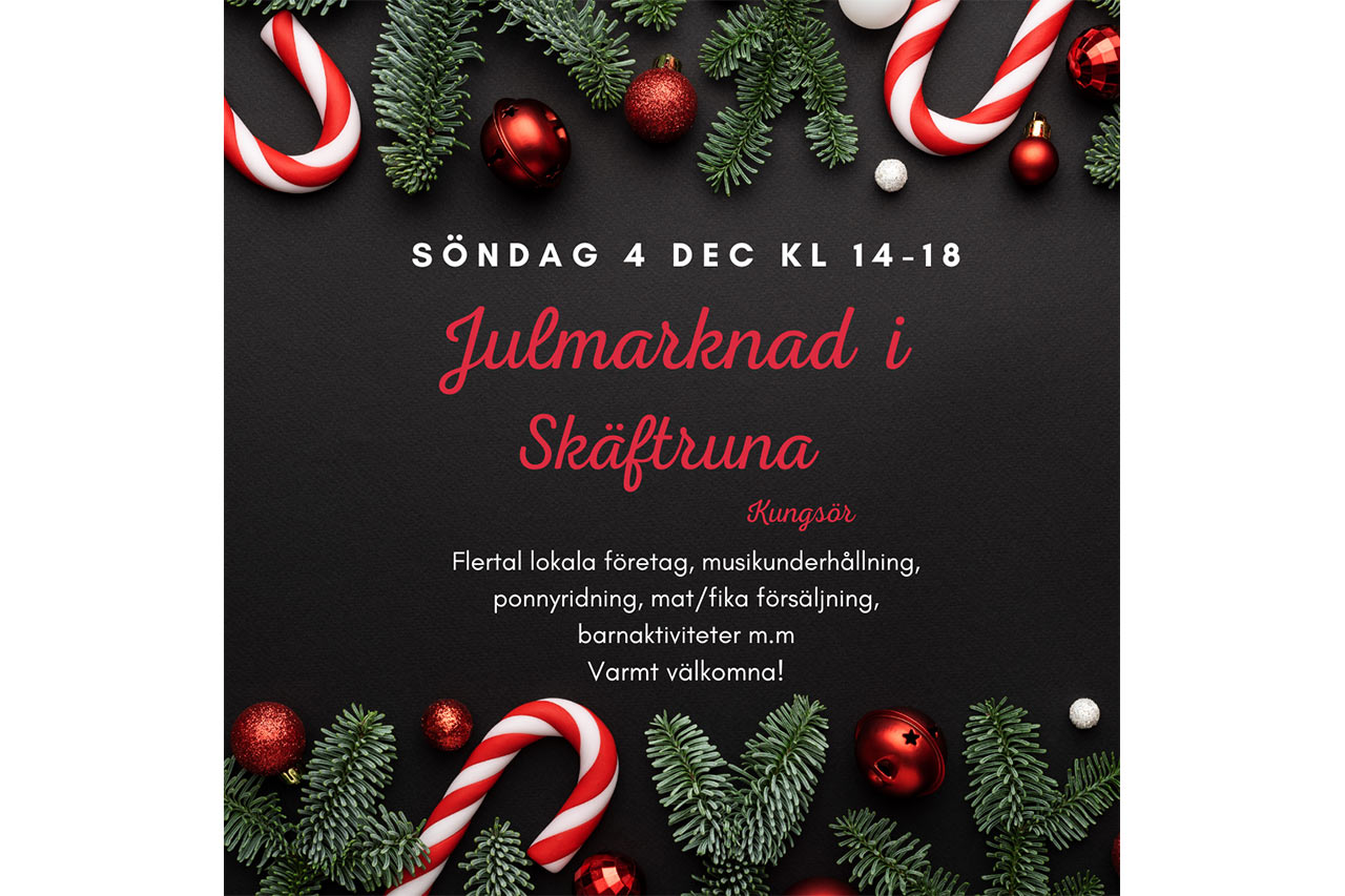 julmarknad skäftruna