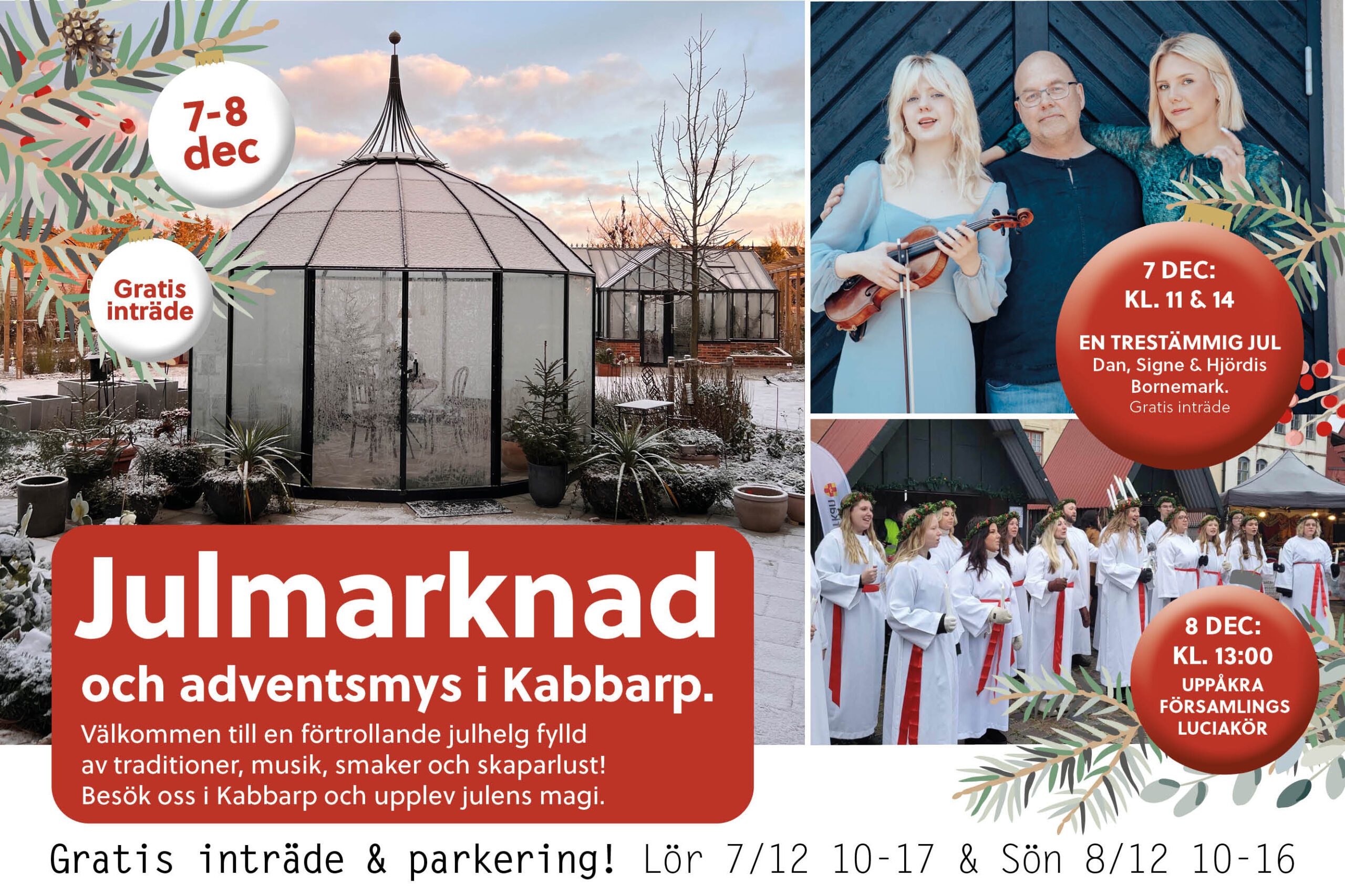 julmarknad klabbarp