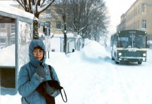 Mamma på väg till jobbet? ?