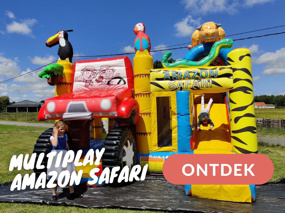 Springkasteel Multiplay Amazon Safari