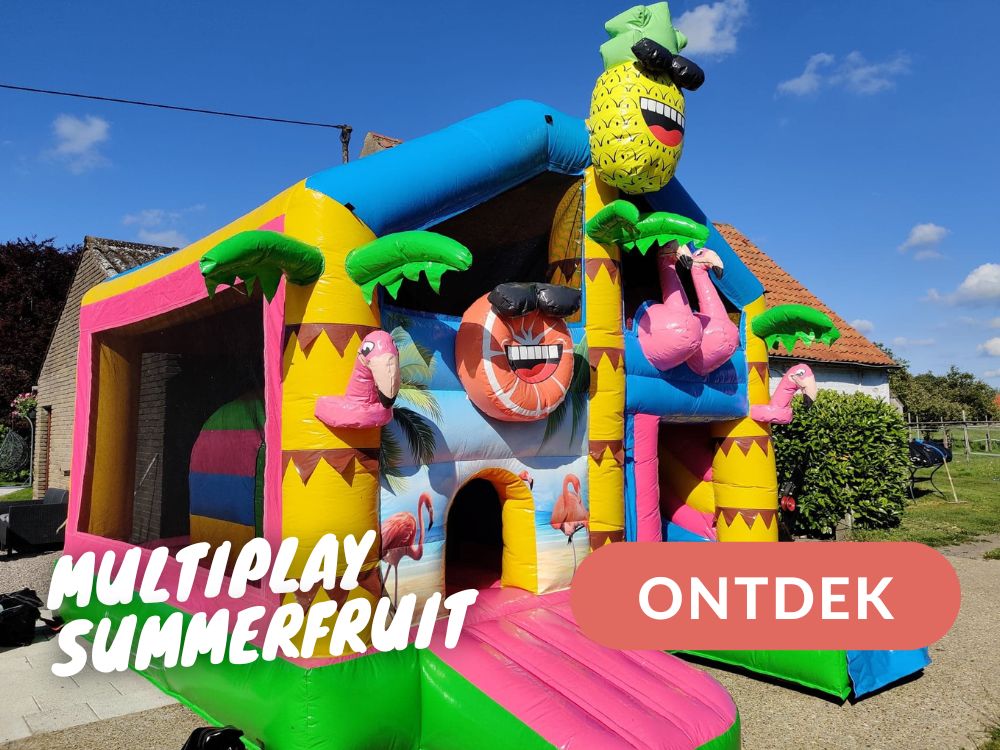 Springkasteel Multiplay Summerfruit