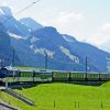 GoldenPass Belle Epoque train near Gstaad