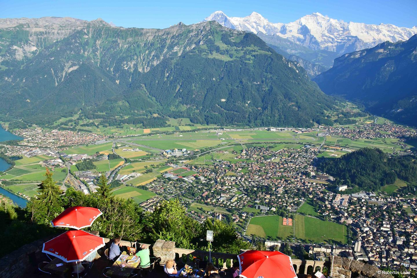 Harder Kulm overlooking interlaken