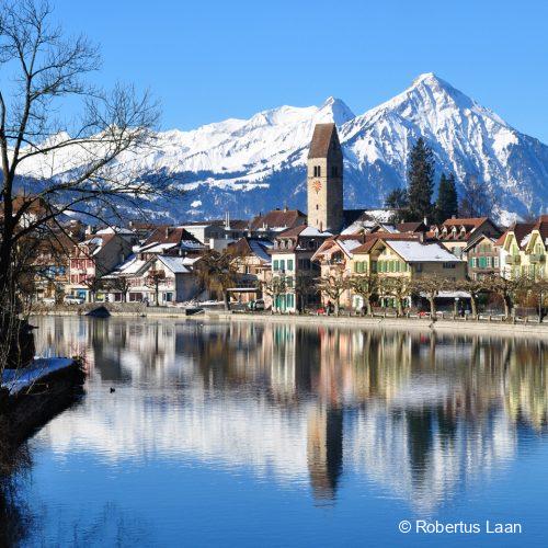 Unterseen/Interlaken in winter