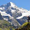 hikers near Kandersteg