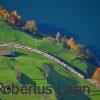 Lucerne Intelaken Express passing Lake Lungern