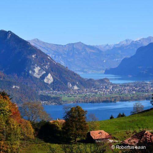 Interlaken between the lakes