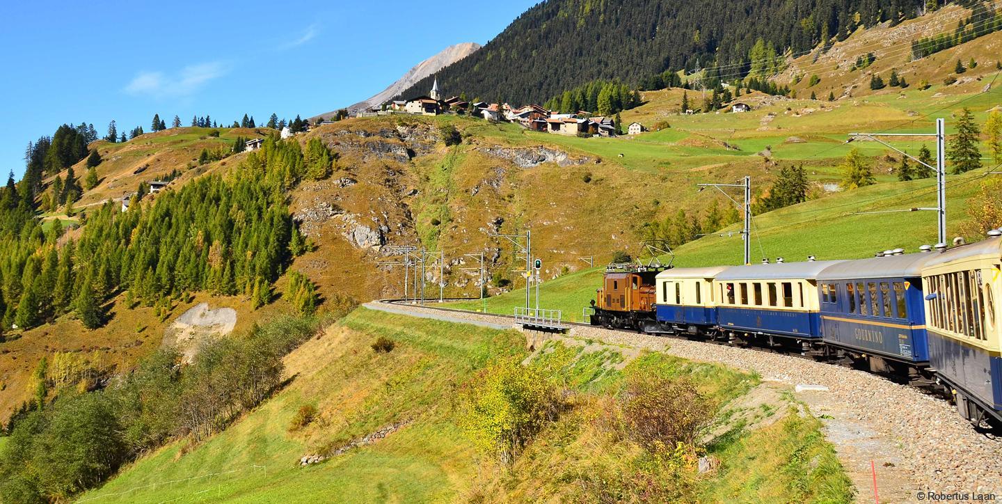 Pullman Classic on Albula line