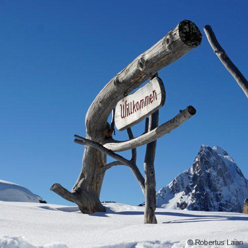 A winter welcome near Gstaad