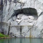 lion monument in Lucerne