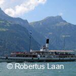 paddle steamer Schiller on Lake Lucerne