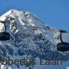 Eiger Express gondola in winter