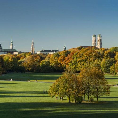 English Garden in Munich, Germany © L. Lutz