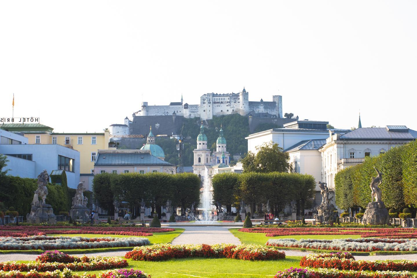 Mirabell garden in Salzburg