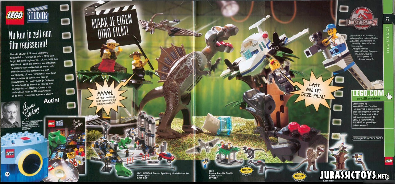 LEGO Jurassic Park III sets - Jurassic Toys