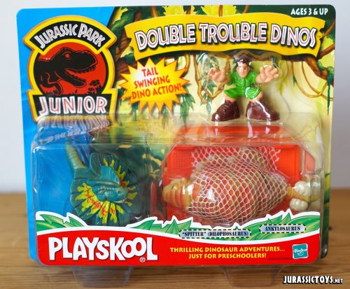 Jurassic Park Junior: Dilophosaurus and Ankylosaurus