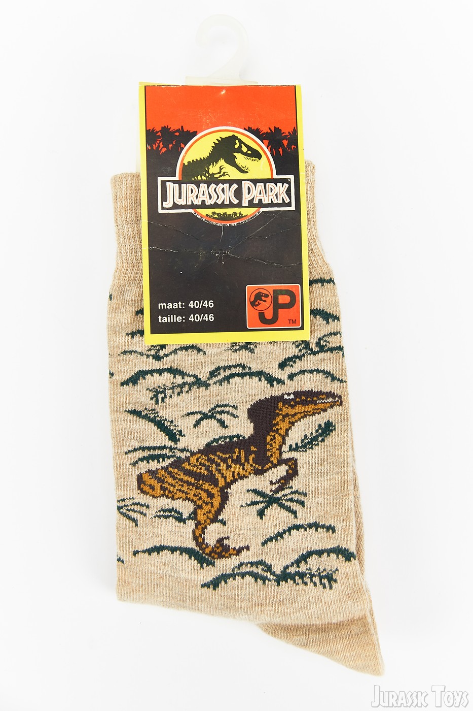 Velociraptor socks Jurassic Toys