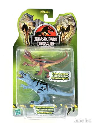 T-Rex and Velociraptor