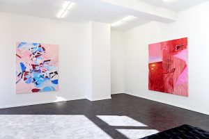 Exhibition The Other Half, works by Gina Malek and Rebekka Löffler
