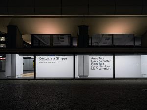 Exhibition Content is a Glimpse in Berlin, street view