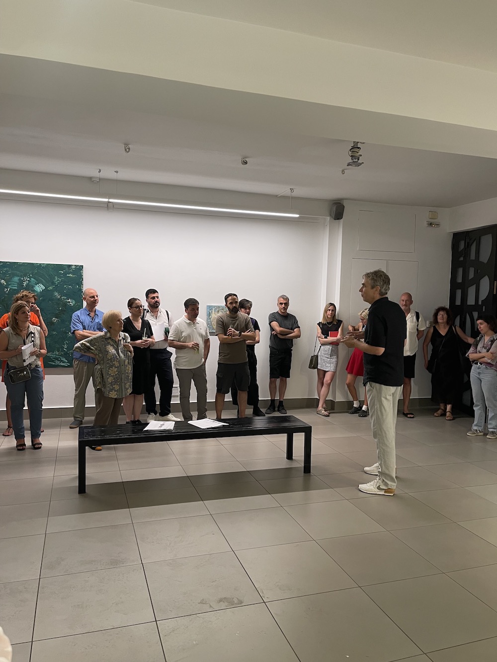 opening and book launch Why Paintings Work in Athens