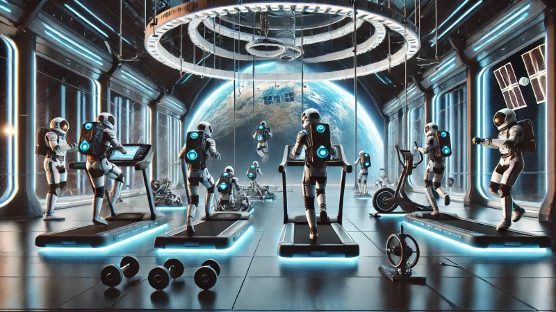 Fitness in space is essential for the health and performance of astronauts, enabling them to withstand the challenges of microgravity and return safely to Earth.