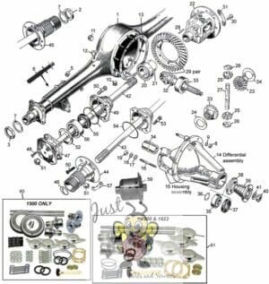 Rear Axle (Banjo)