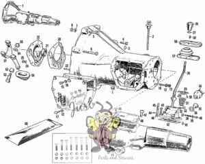 Gearbox 3 Synchro - Non Overdrive