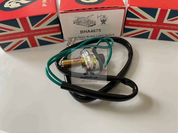 Lucas Equivalent Quality Upgraded Pride Brake Light Switch MGB (75 on) & All Factory V8 BHA4675 SMB422