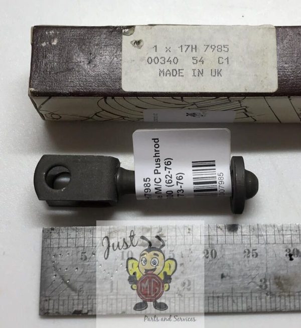 17H7985 - Clutch & Brake Master Cylinder Push Rod All MGB 1800 (62-76) V8's (73-76)