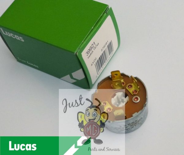 39921 - 37H7708 Lucas MGB/GT Ignition Switch (1972-74) No Longer Manufactured