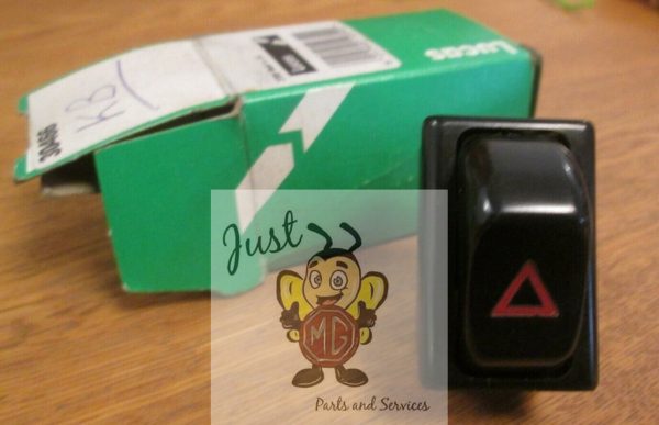 Hazard Light Switch Lucas (Chrome Bumper 72 -74 & Rubber Bumper 75-76 & All V8's) BHA5267 30466