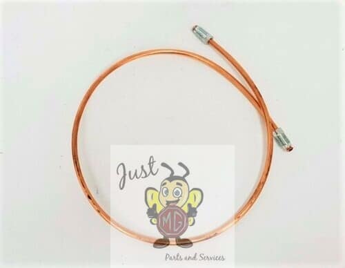 GSY113K - Clutch Slave Cylinder Hydraulic Kit (All Factory GTV8's 1972-76) - Clutch Master Cylinder to Flexi Solid Pipe (Copper/Zinc Steel Fittings) - AHH6362