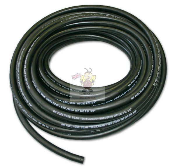 Fuel and Breather Pipe 8mm (5/16) E10 Rated Reinforced - Priced in Various lengths