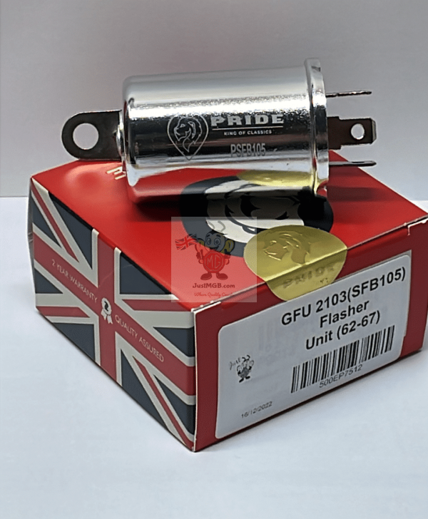 Lucas Type FL5 Flasher Unit SFB105 GFU2103 MGB/GT 1962-67 - NLA Nov 25 USE Lucas SFB105