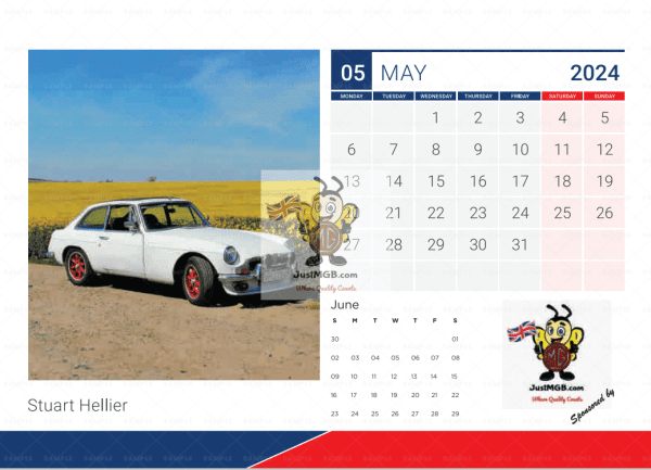 2024 GT Fan Club Calendar - Image 6