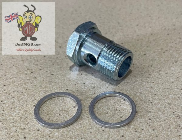 AUC2698 - Fuel Pump Banjo Bolt Kit All MGB/C/GTV8 1968-81