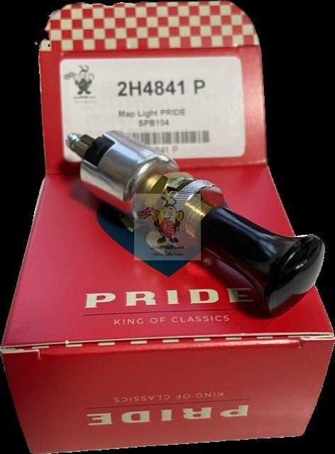 SPB104 Lucas Type PRIDE - PPG1, On-Off Pull Switch Map Light etc MGB & Classic Car, 2H4841, 31434