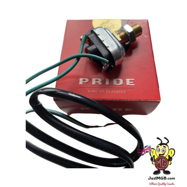 Lucas Equivalent Quality Pride Brake Light Switch + Stainless Locknut MGB (75 on) & All Factory V8 BHA4675 SMB422