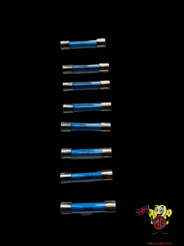 30mm Quick Blow Glass Fuses - Choose Which Sizes