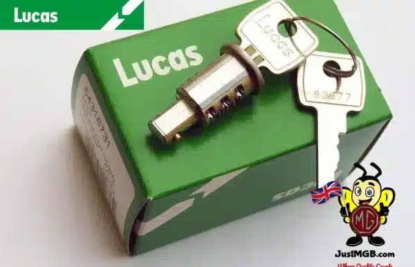 High security Lucas Ignition Key Set 54316731- to suit MGA, MGB, MGC + many more