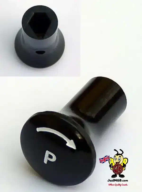 MGB GT & Roadster MGC Panel Light Dimmer Switch Knob Lucas Equivelent AHH5368 1962-1976