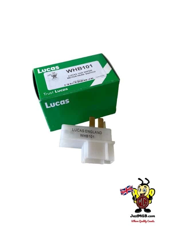 MGB Wiper Motor 14W Park Switch WHB101 Lucas - Fits GXE7708