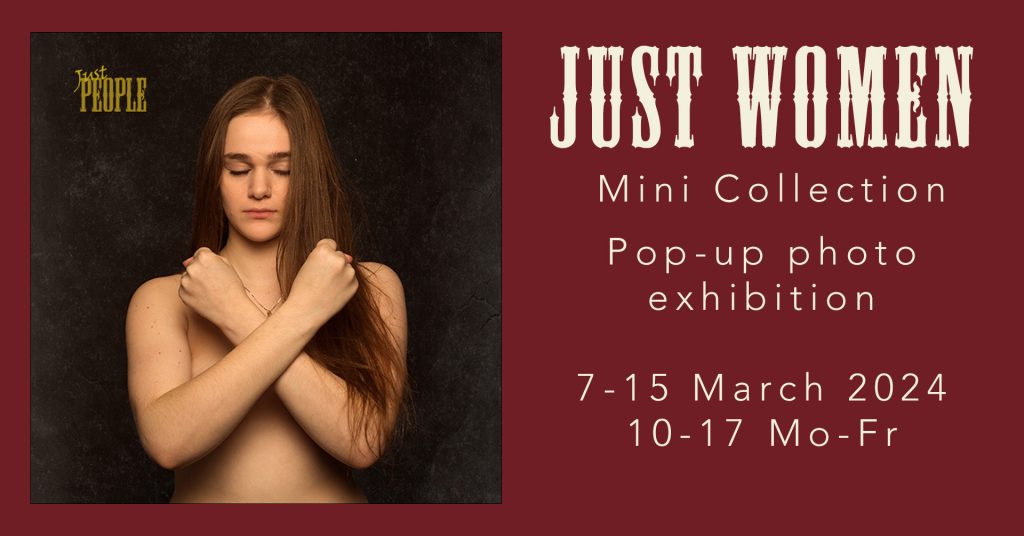 Announcement new mini collection exhibition JUST WOMEN