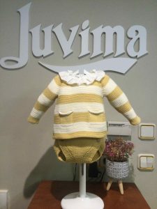 Jersey Bolsillos + Ranita Amarillo-Crudo de La Martinica