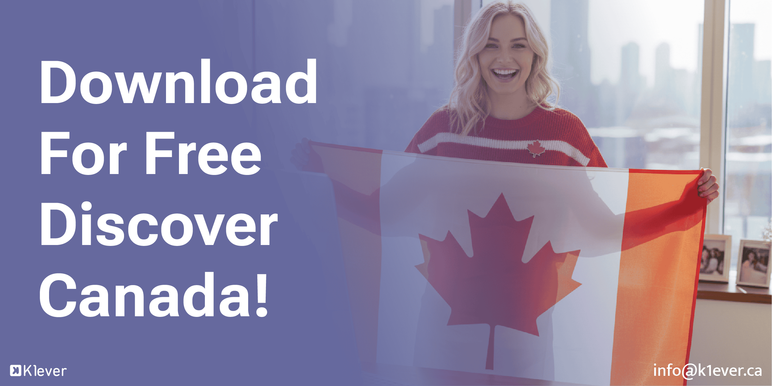 Download for free Discover Canada!