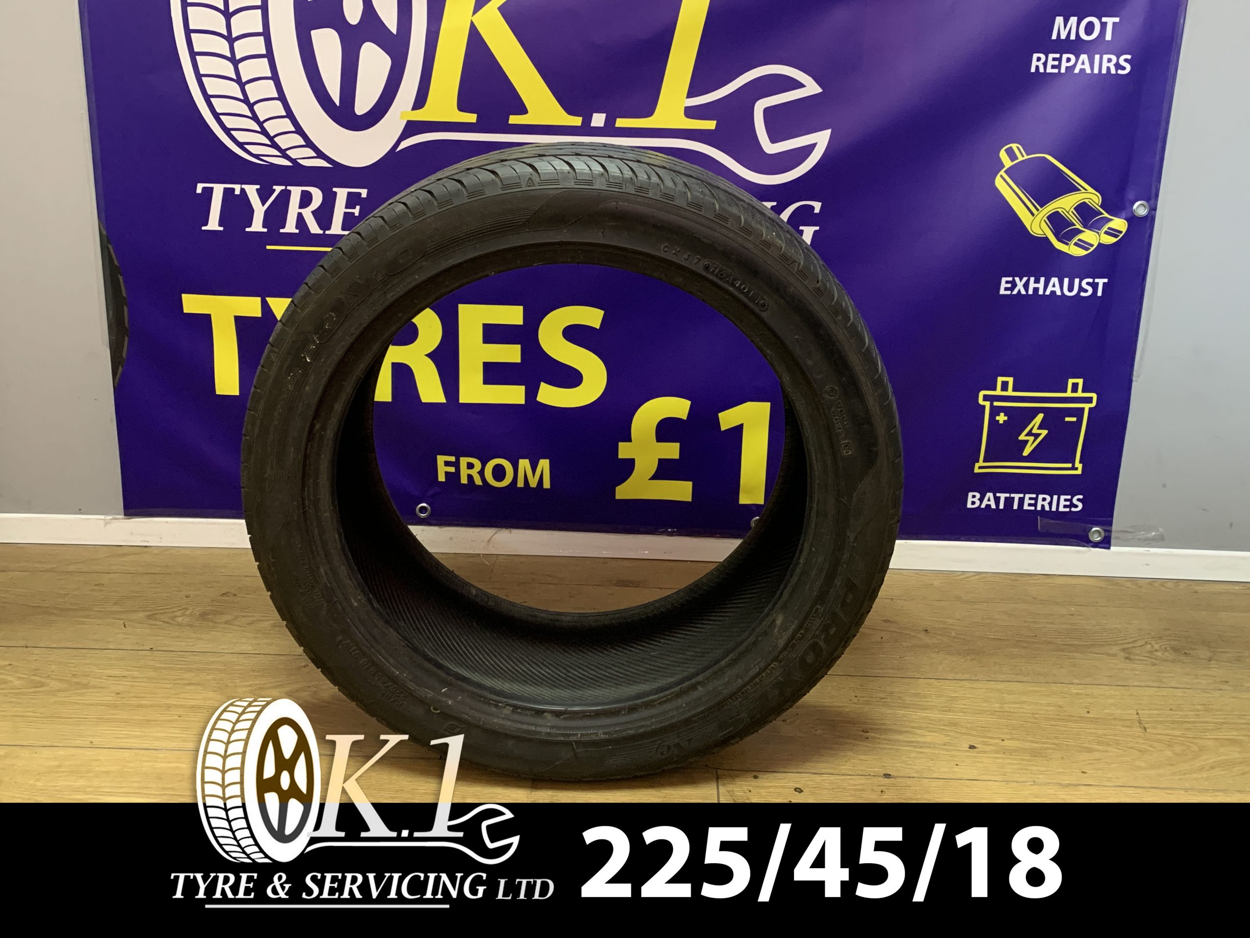 225/45/18 – K1tyreservicing