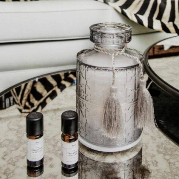 sthlm-dif-grey2.jpg STHLM Aroma diffuser Grey Tassel Edition