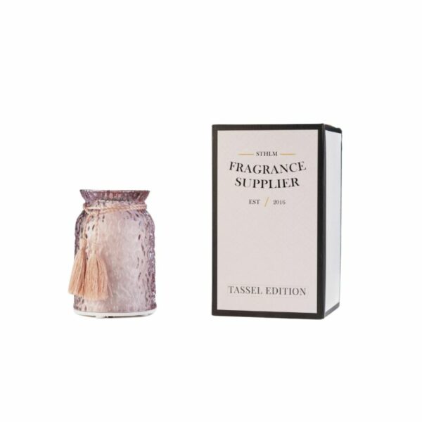 sthlm-dif-pink.jpg STHLM Aroma diffuser Pink Tassel Edition